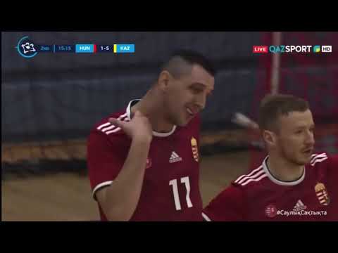 ELIMINATÓRIAS UEFA FUTSAL EURO 2022 - HUNGRIA 1 X 6 CAZAQUISTÃO
