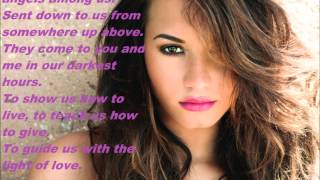 Demi Lovato - Angels Among Us (Lyrics On Screen!)