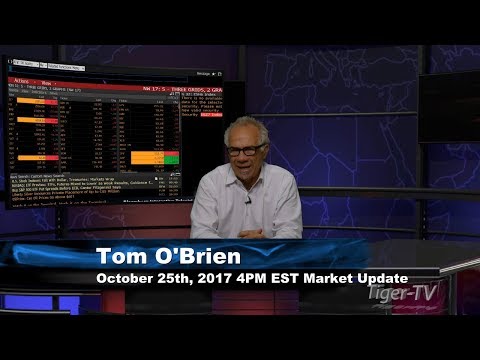 October 25th 4PM EST Market Update with Tom O'Brien on TFNN