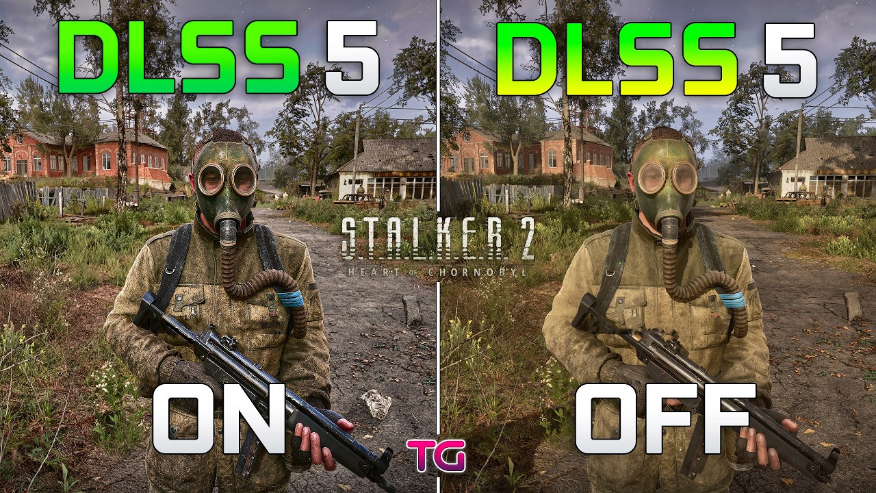 DLSS 5 Neural Rendering : ON vs OFF in S.T.A.L.K.E.R. 2 Update 2.0 | Graphics & FPS Comparison