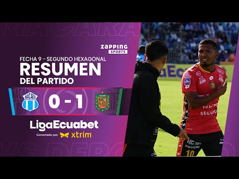 Macará 0 - 1 Deportivo Cuenca / Fecha 9 - Segundo Hexagonal  / Liga Ecuabet conectada por Xtrim
