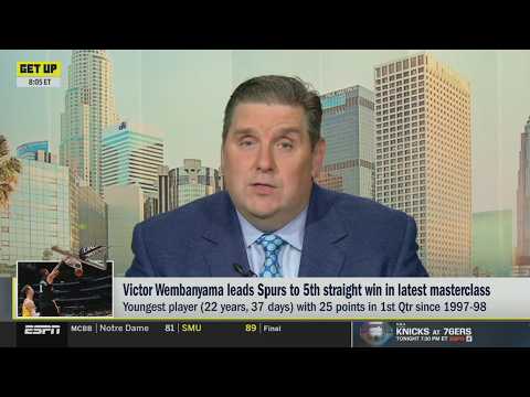 GET UP  |“Wemby is UNREAL!” - Windhorst stunned as Spurs torches LAL during a 5-game winning streak