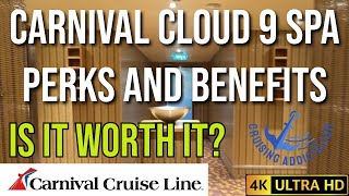 Cruise Ship Spas - Carnival Cloud 9 Spa Cabin Perks and Benefits