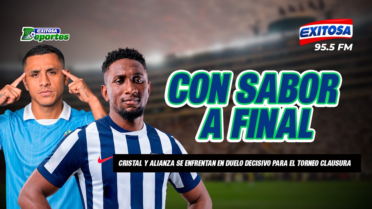 A TODO O NADA: CRISTAL Y ALIANZA SE JUEGAN SUS CHANCES EN EL CLAUSURA HOY RN EL RÍMAC - 29/10/26