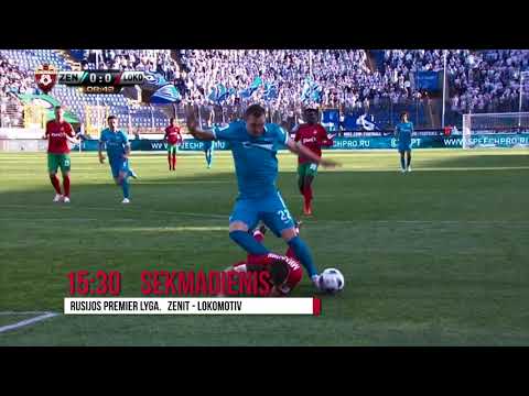 SPORT1: Sankt Peterburgo „Zenit“ –  Maskvos „Lokomotiv“. Sekmadienis 15:30