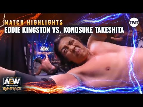 Eddie Kingston and Konosuke Takeshita Battle