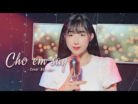 KARAOKE - CHO EM SAY - Bảo Anh Cover