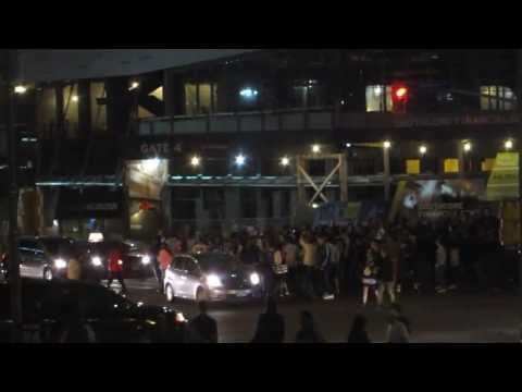 Check out how Maple Leafs fans celebrate the 1st playoff win in 9 years!