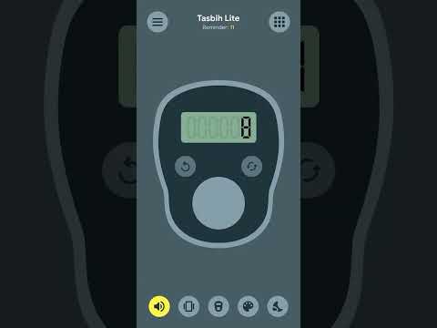 Tasbih Counter Lite: Dhikr App Video