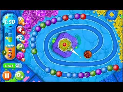 Marble Woka Woka Level 98 - NO BOOSTERS 🐢 | SKILLGAMING ✔️