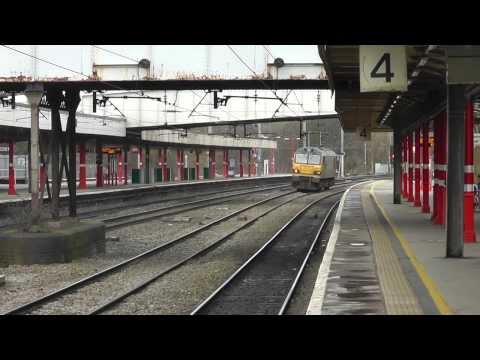 92044 0z93 Carlisle - Rugby engine move, 10th January 2014