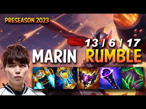 MaRin RUMBLE vs WARWICK Top - KR Ranked