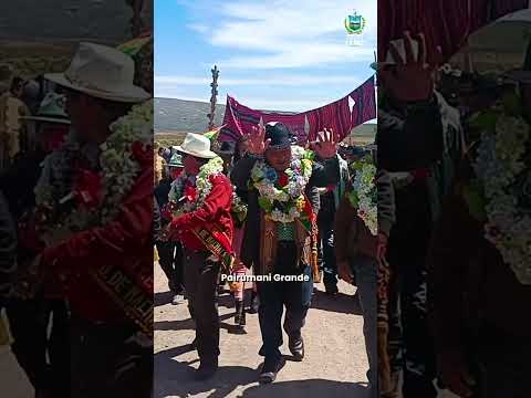 Santiago de Machaca celebra la construcción del puente Tarafaya