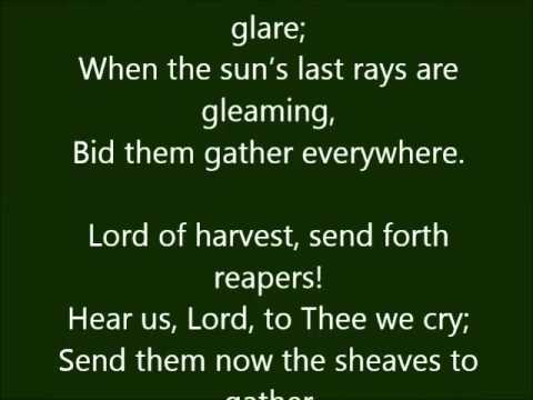 "Far and Near the Fields Are Teeming"