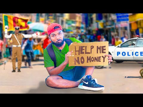 මම සතේකින් කොළඹ පැය 24ක් හිටියා | Surviving with $0.01 for 24 HOURS in Colombo
