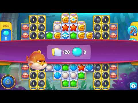 Fishdom 2928 Hard Level - NO BooSTERS