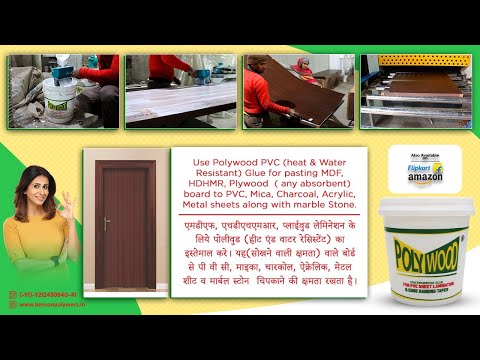 Polywood Water Based Adhesive for PVC Panels Pasting