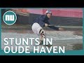Wakeboarder raast door Oude Haven in Rotterdam | NU.nl