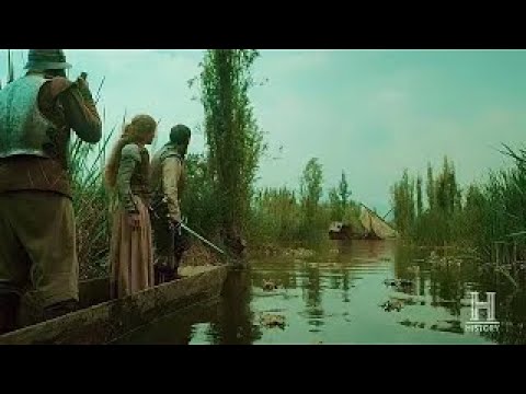 Hernan (2019 Spanish TV Series) - Tlaxcaltecs And Conquistador's Attacked By Aztecs - Wetland Ambush