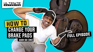How To Change Your Brake Pads FAST! | Audi S3 (8V)