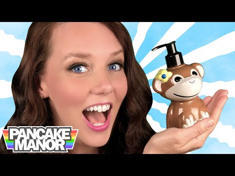 手を洗う歌｜パンケーキマナー (WASH YOUR HANDS SONG for Kids | Pancake Manor)