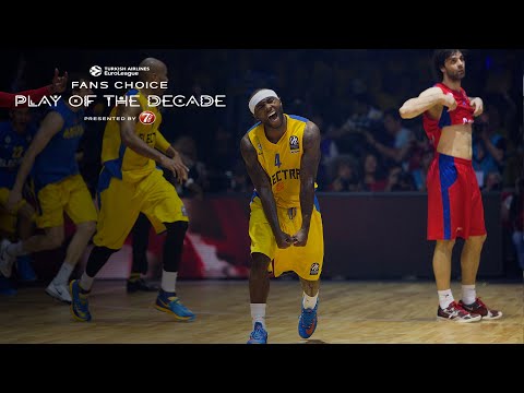 Round 1 winner, Fans Choice Play of the Decade: Tyrese Rice