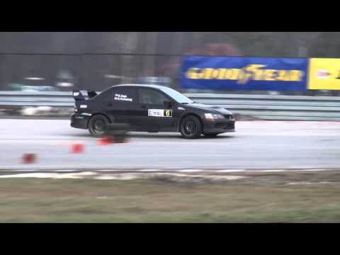 Soja Grzegorz - Mitsubishi Lancer EVO IX - SuperOES 2 Runda  Tor Kielce 21-02-2015