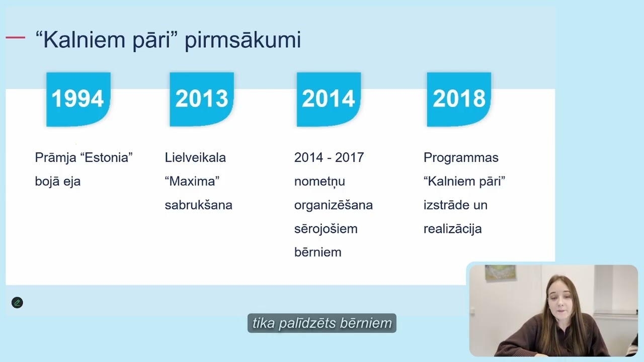 Tiešsaistes semināra "Bērna sēras pēc tuvinieka nāves un kā ar to strādāt skolā" ieraksts
