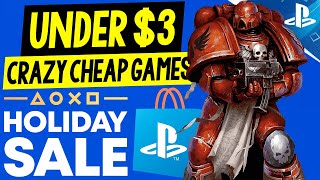 TONS of AWESOME PSN Game Deals UNDER $3! PSN HOLIDAY SALE 2024 CRAZY CHEAP PS4/PS5 Games to Buy