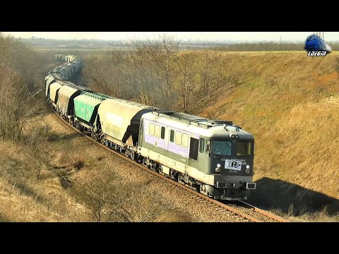 LDE2100 60-1635-4 & Marfar Tim Rail Cargo Freight Train in Biharia - 23 February 2021