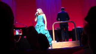 Jackie Evancho  performing Starry Starry Night  at the   NJPAC 08 06 2012.mp4