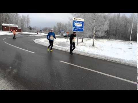 Sylvesterloppet 2015, förlöpare efter drygt sex kilometer