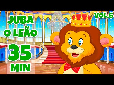 Juba o Leão Vol. 6 - Giramille 35 min | Desenho Animado Musical
