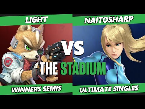 The Stadium 1 Winners Semis - Light (Fox) Vs. naitosharp (ZSS, Joker) SSBU Ultimate Tournament