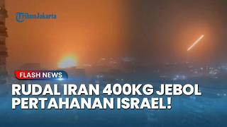 PETAH TIKVA MELEDAK! Rudal Raksasa Iran Jebol Pertahanan Israel, Bikin Zionis Kembali Panik