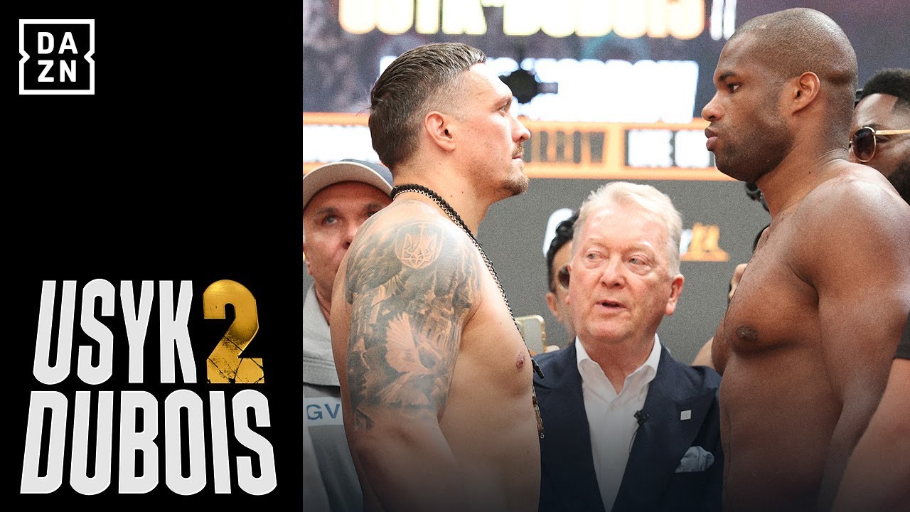 USYK vs Dubois 2 Live: Fight Stream ، معاملات ارزان قیمت PPV ، Undercard ، به روزرسانی ها USYK در مقابل DUBOiS 2 ⚖ | وزن کامل - YouTube