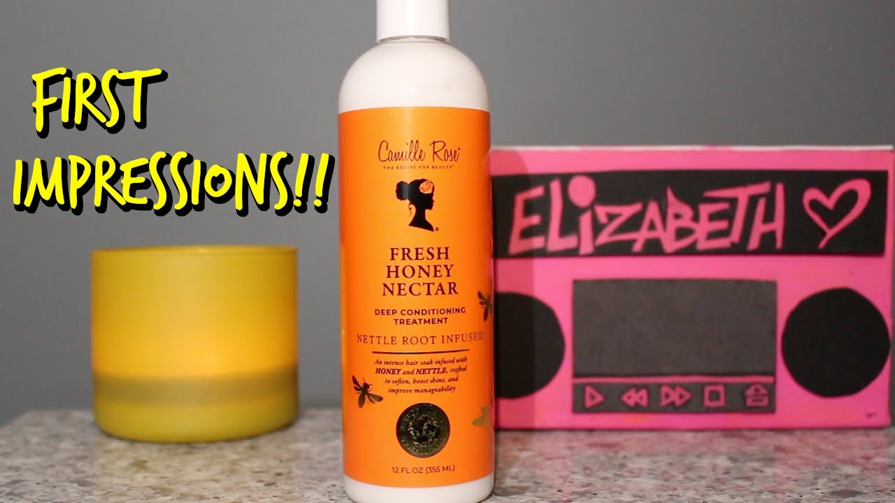 First Impression / Demo: Camille Rose Fresh Honey Nectar Deep Conditioning Treatment!