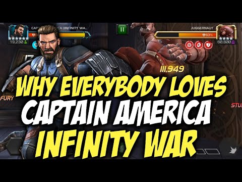 Why Everybody Loves Captain America Infinity War In Marvel Contest Of Champions