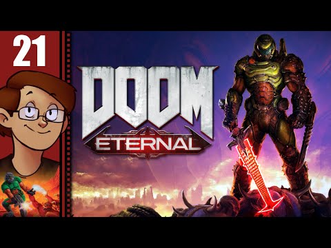 Let's Play Doom Eternal Part 21 - Marauder & Dr. Samuel Hayden