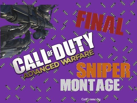 Call of Duty Advanced Warfare Sniper Montage - FINAL