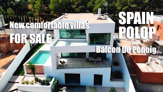 New comfortable villas in the town of Polop, Balcon De Ponoig area, Spain | Property in Spain