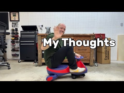 FanttikRide N7 Pro Electric Wiggle Car with Pedal, Rechargeable Battery, CyberWiggle