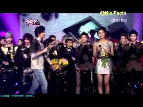 [ENG SUBBED] 120203 K-B-S Music Bank - Teen Top's Winning Speech