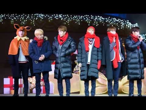 171213 イクスピアリ ☆ 2部最後の挨拶^^  (...ウソン君に目が行ってしまうww)   - SNUPER -스누퍼 -