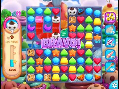 Cookie Jam Blast Level 1156 - NO BOOSTERS 🍪 | SKILLGAMING ✔️