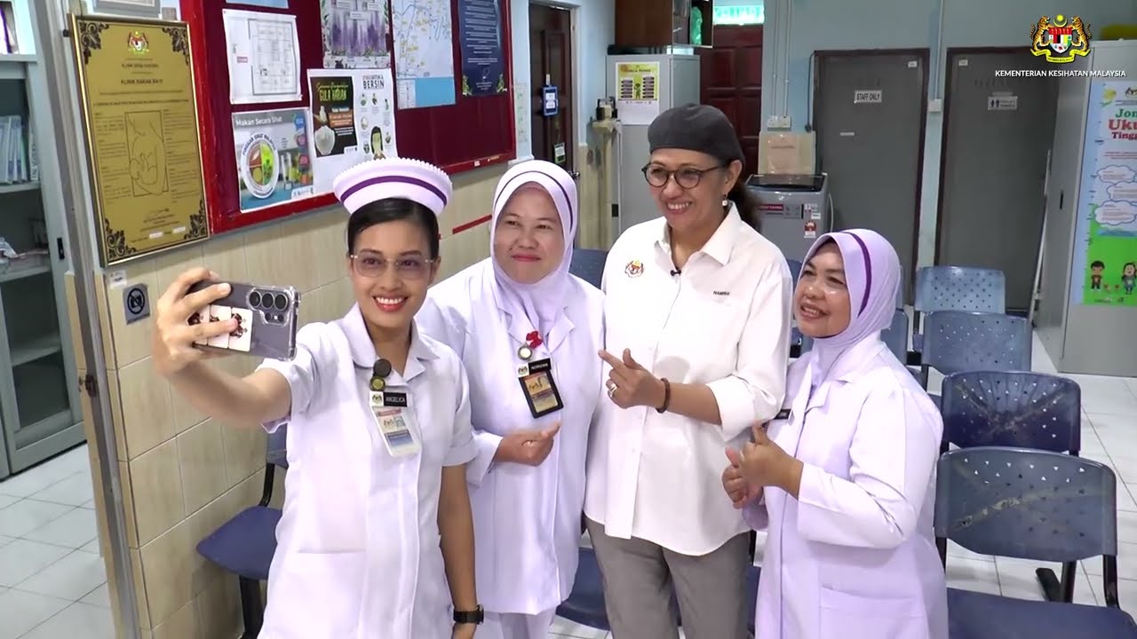 Lawatan Kerja Rasmi YB Timbalan Menteri Kesihatan ke Klinik Desa Gadong