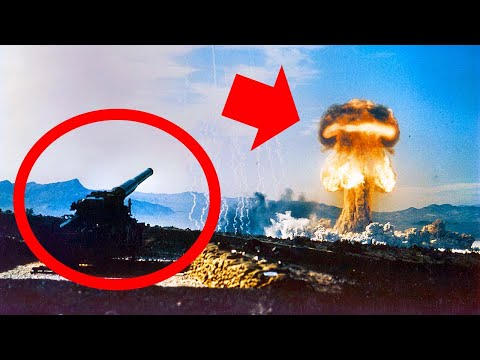 M65 Atomic Cannon Shoots Nuclear Warhead 20 Miles