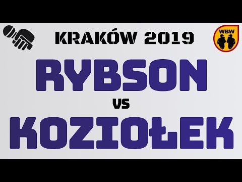 Rybson 🆚 Koziołek 🎤 WBW 2019 Kraków (1/8) Freestyle Battle