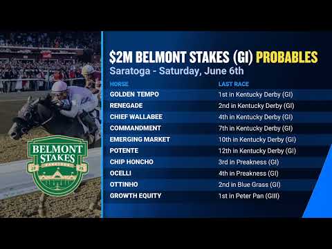 Belmont Stakes Probables