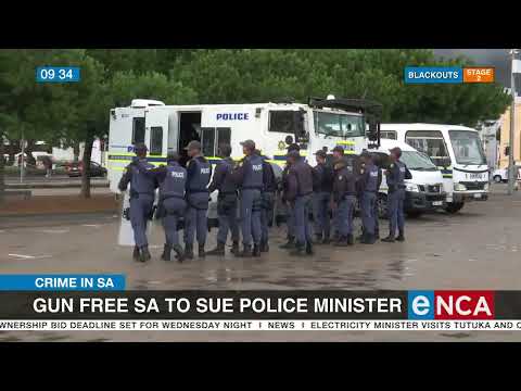 Gun Free SA to sue Police Minister